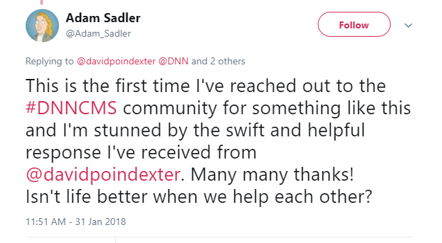 亚当·萨德勒在推特上说